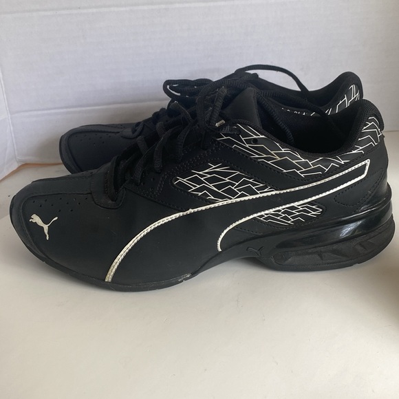 NWOT Puma Mens Tazon size 6.5 Sneaker Black - Picture 3 of 7
